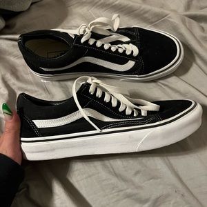 Never worn vans!